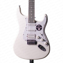 گیتار الکتریک طرح فندر سفید Fender HSS Strat White China