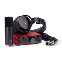 پکیج استودیویی فوکوسرایت Focusrite Scarlett Solo Studio 4th Gen