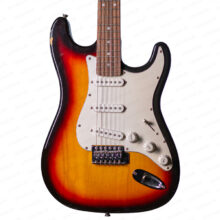 گیتار الکتریک سِلدر نارنجی مشکی Selder Sunburst SSS Stratocaster