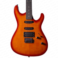 گیتار الکتریک طرح آیبانِز نارنجی ibanez HSS Strat Orange China